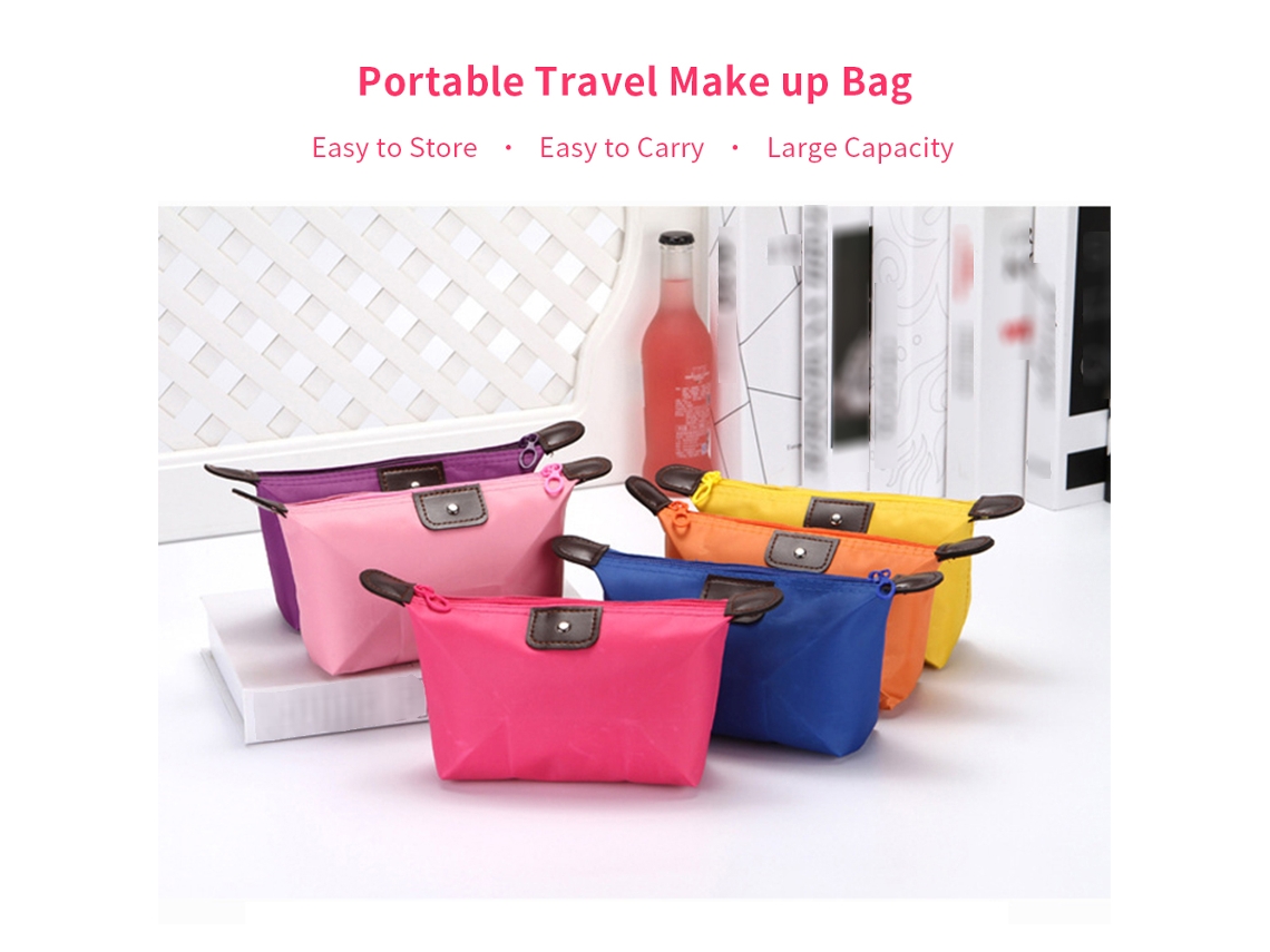 Neceser Portátil Impermeable Para Maquillaje De Viaje Con Gran Capacidad Y Diseño Organizador.