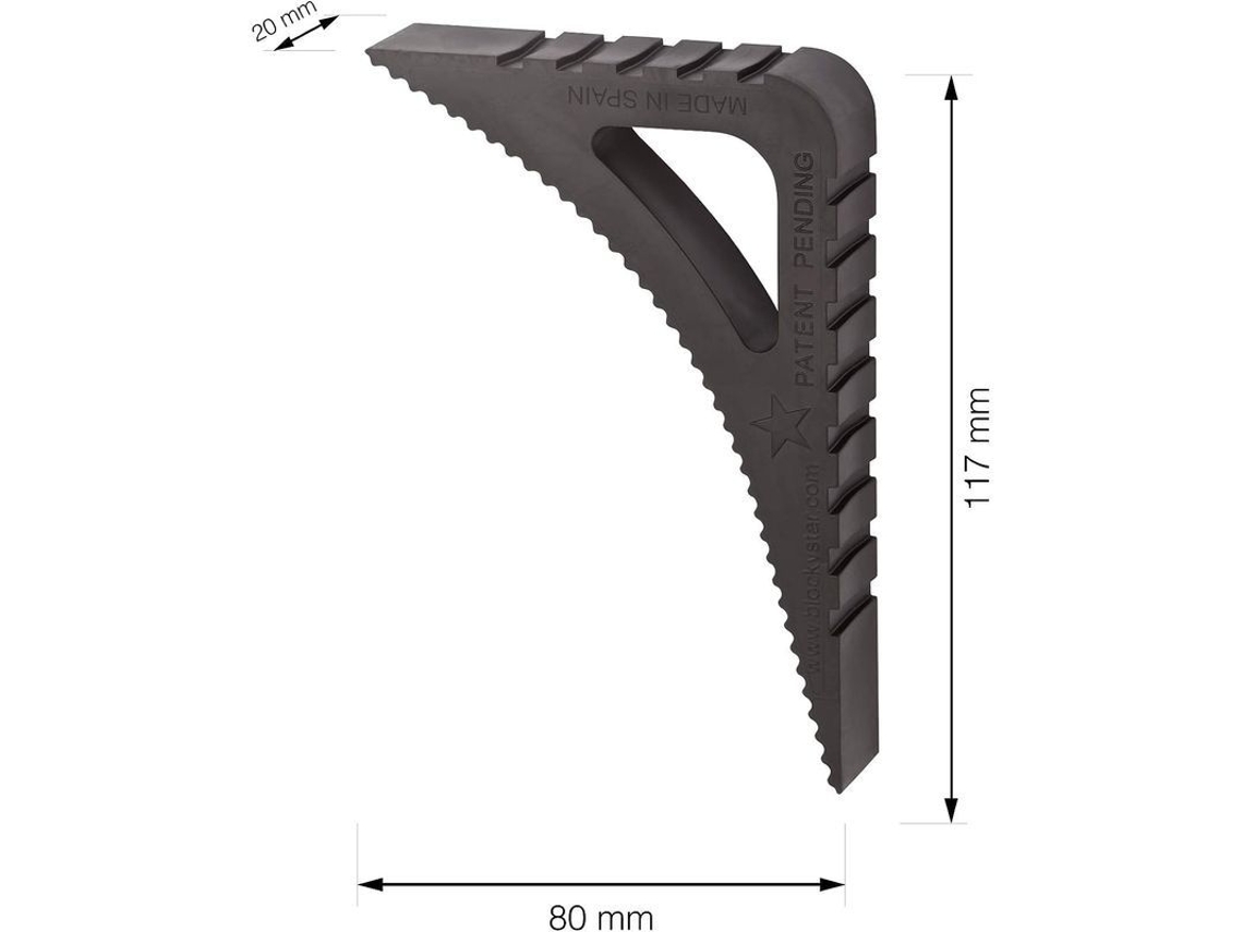 Tornillo Para Ventanas Y Puertas, Para Uso Interior Y Exterior - 2 Unidades, Color Negro - Tornillo De Goma Flexible Y Duradero