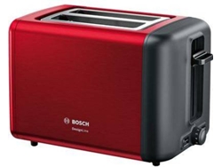 Tostadora BOSCH TAT3P424 Designli (970 W - Rojo)