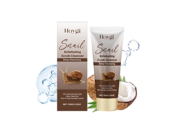 Crema limpiadora hidratante con extracto de caracol para la piel.