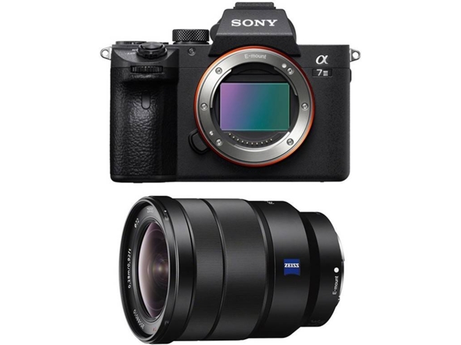 Kit Cámara SONY A 7 III + FE 16-35 f/4 ZEISS (Full-Frame)
