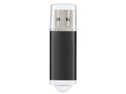Unidad Flash Usb Con Tapa Transparente Negra, Portátil, Memoria 64gb, Pendrive
