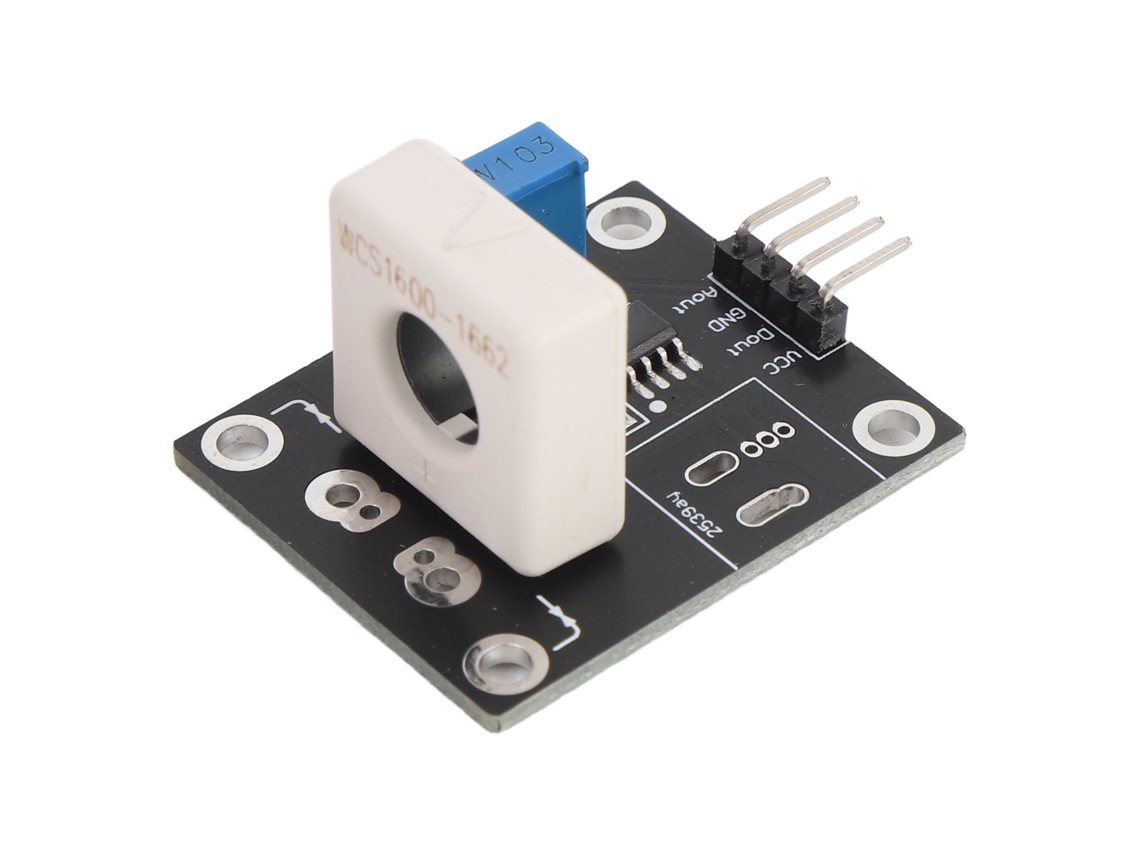 Módulo Sensor De Corriente Hall Ajustable De 3-70 A Con Protección Contra Cortocircuitos Y Sobrecorriente Dc5v Wcs1600