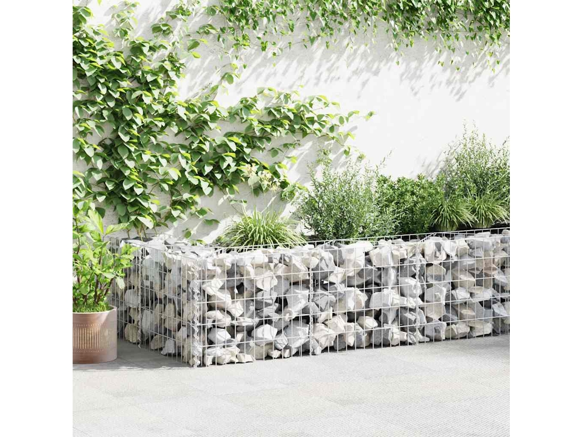 Cesta de gaviones de acero galvanizado de 300 x 30 x 50 cm (WSD60926)
