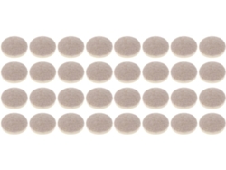 2 Juegos De Fundas De Fieltro Para Tubos De Muebles, Antiarañazos Para Sillas Y Mesas, Color Beige, Para Suelos Duros.