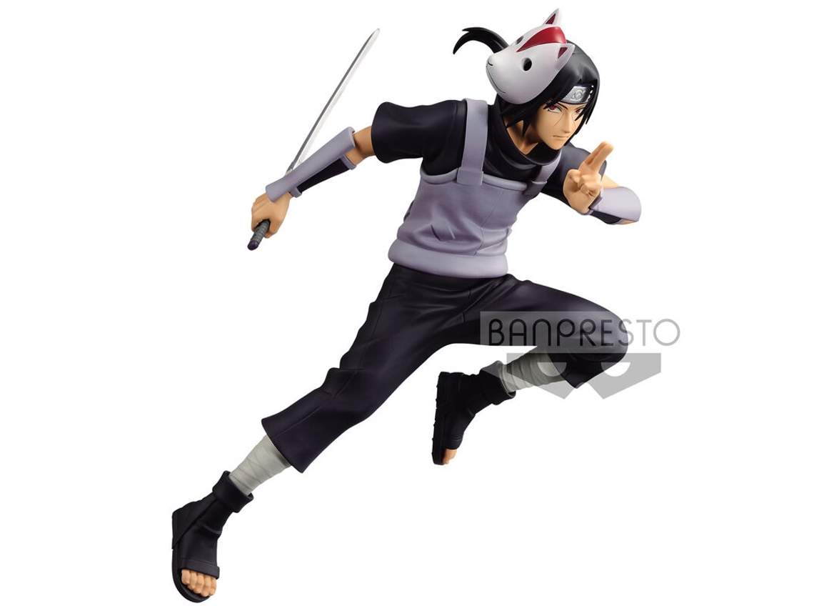 Figura Naruto Shippuden Vibrations Stars Uchiha Itachi 16cm B.active