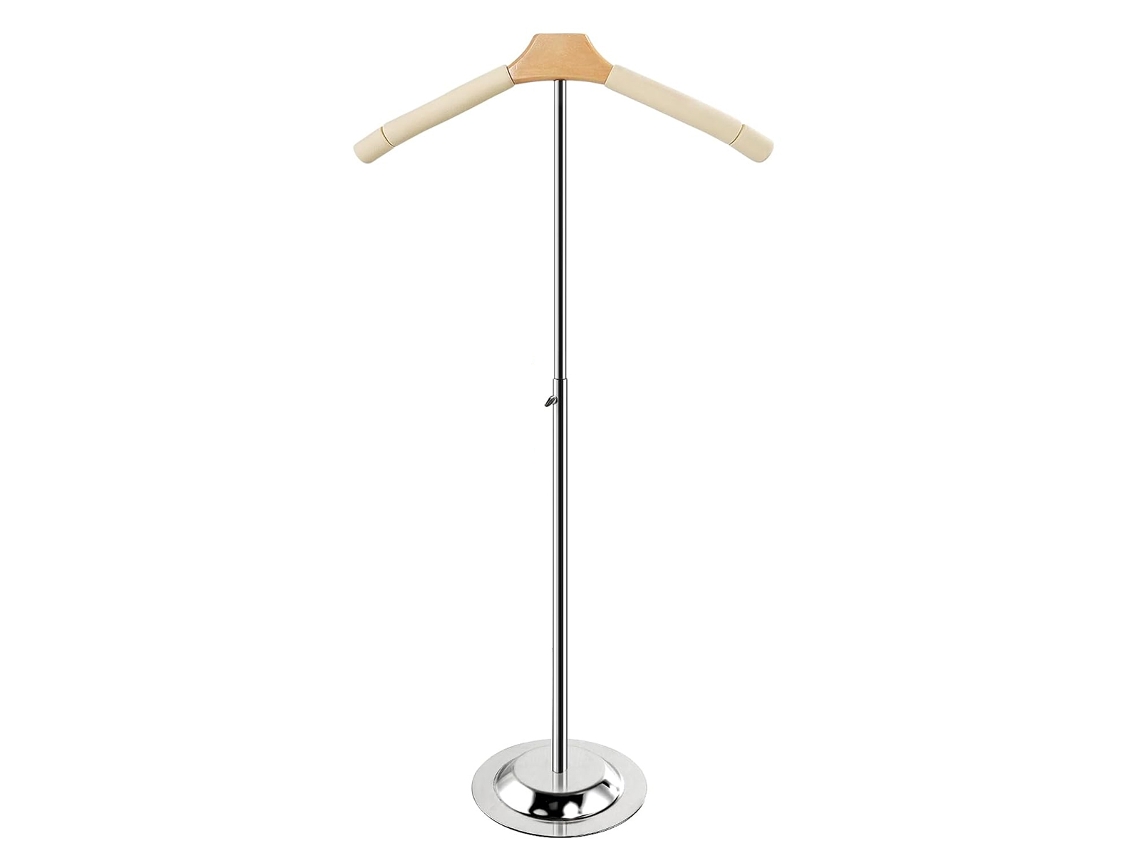 Expositor de camisetas ajustable, expositor de suéteres para vendedores, percha para ropa