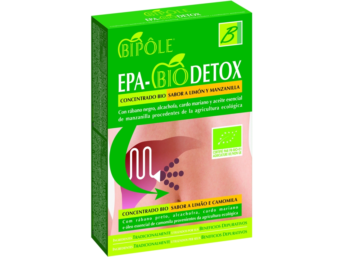 Complemento Alimentar INTERSA Epa Bio Detox 20 Ampolas