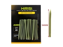 Arandelas antiaflojamiento, paquete de 20, aptas para puntas de anzuelo de pesca de carpa. Mdug (54 mm)