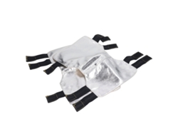 2 Pares De Rodilleras Aislantes Para Soldadura Con Cuchilla De Aluminio Resistente Al Fuego