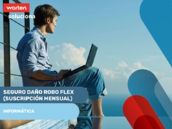 Seguro Daño Robo Flex (Suscripción Mensual) - De 400 a 599.99 euros - Portátiles