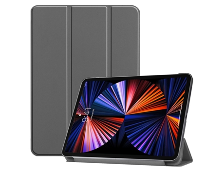 Capa inteligente para iPad 2021 Pro de 12,9 polegadas Gris
