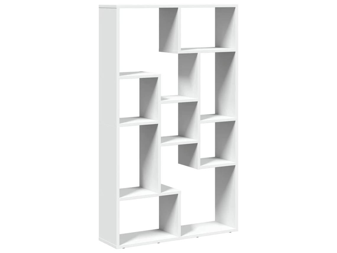 Maison Exclusive - Estantería De Madera De Ingeniería Blanco 72x20x120,5 Cm