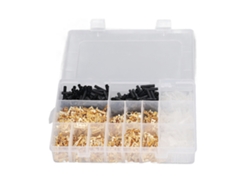 Yncm2026-kit De Terminales De Cobre Para Cables Cold Crimp Con Manguitos Protectores Y Tubos Termorretráctiles