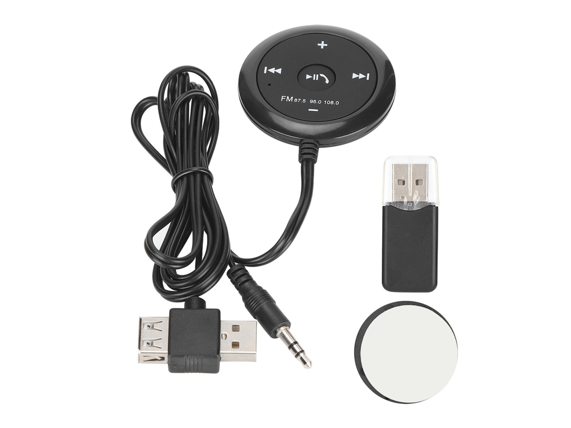 Adaptador De Carro Bt 7116 Receptor Handsfree Fm Transmissor Sem Fio Para Mp3 Player Com Aux