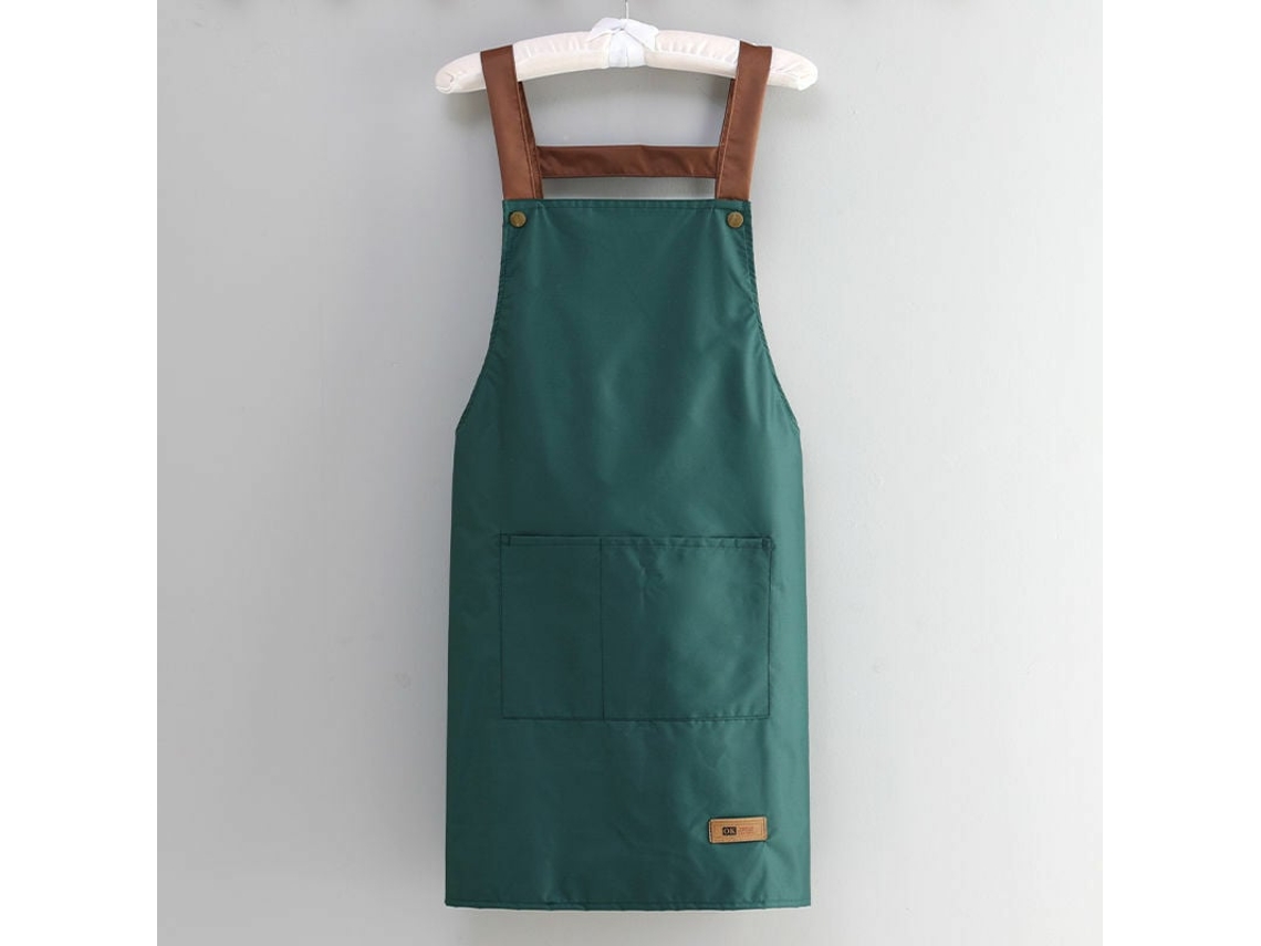 JILLIOPER Delantal de Cocina Ajustable Impermeable con Correa en el Cuello para Hombre y Mujer