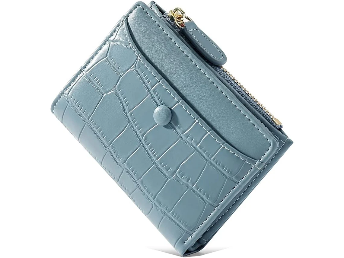 Bolso De Mano Pequeño Para Mujer - Bandolera Slim Y Elegante - Azul