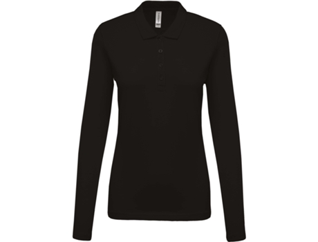 Polo de Mujer de Manga Larga Kariban Piqué (Tam: XL)