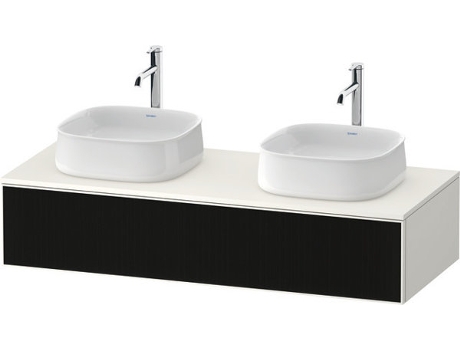 Lavabo de consola DURAVIT Zencha 1300x550mm,1 extraíble 2 recortes ZE4813B