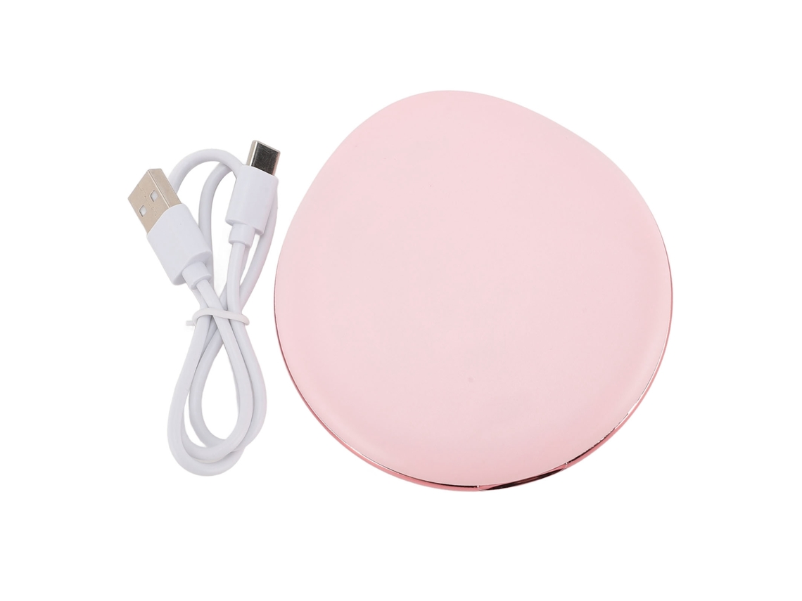 Espejo De Maquillaje Led De 1x 5x Magnificación Doble Cara Portátil Con Luz Para Vida Diaria Y Viajes