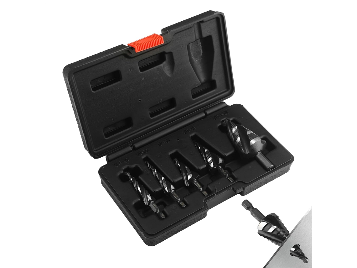 Herramientas Para Aluminio, Acero Inoxidable, Juego De Brocas Escalonadas – Brocas Escalonadas De Alta Calidad