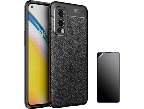 Kit Funda + Protector de Pantalla Oneplus Nord 2 Rugged Leather 5286 5286 Negro