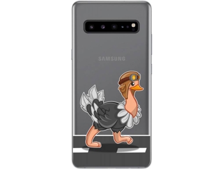Carcasa Samsung Galaxy S10 5G TUMUNDOSMARTPHONE Avestruz Multicolor