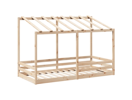 Cama Para Niños VIDAXL Blanco Madera (80x200 cm)