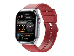 Reloj inteligente con ECG, llamadas por Bluetooth, monitor de frecuencia cardíaca, presión arterial, grasa corporal y azúcar en sangre Yizhood