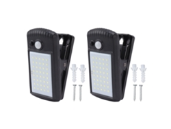2026-luz Solar Clip-on Impermeable Ip65 Con Sensor De Movimiento 2 Modos Para Jardín Patios Fences