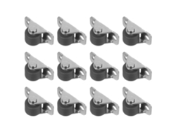 Ruedas 12 Poleas Cajones 0,5 Pulgadas - Mini Repuesto -