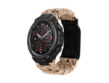 Pulsera de Alambre Trenzado para Amazfit T-Rex Pro Kaki VEANXIN