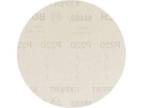 Malla de Lixa BOSCH Expert M480 para Lijadoras Excéntricas 125 mm - G 220 5 Un