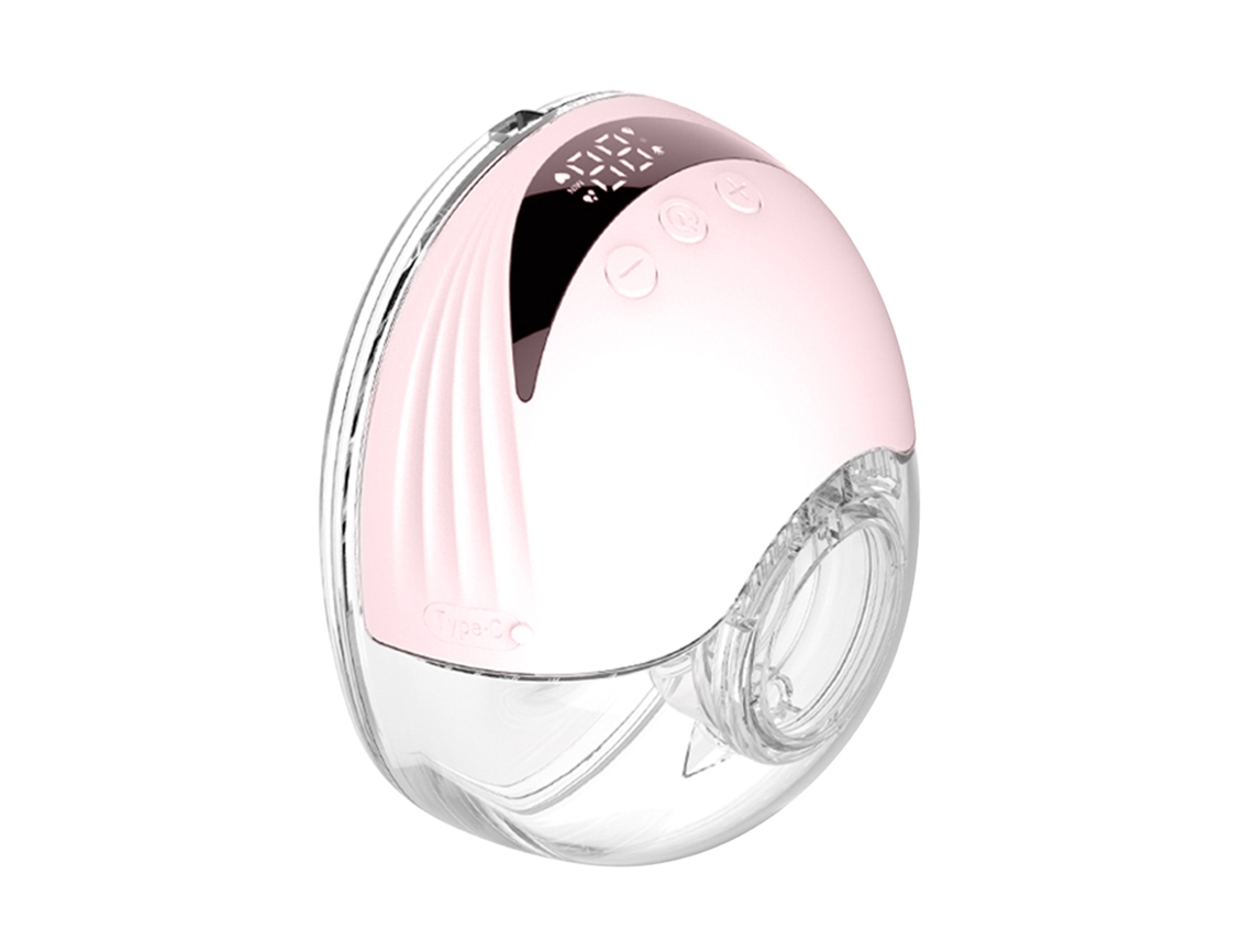 Bomba De Leite Elétrica Vestível Hands-free Com 4 Modos E 12 Níveis Tela Led Leve