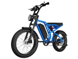 Motocicleta eléctrica todoterreno Bluvall SU8, batería extraíble de 52 V y 20 Ah, suspensión completa.
