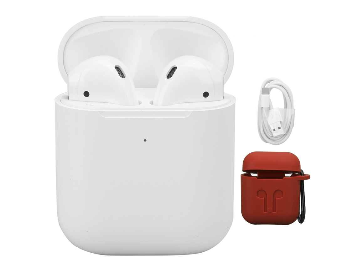 Auriculares Binaurales Inalámbricos Bluetooth 5.0 T03s Con Indicador De Batería Y Control Táctil - Blanco