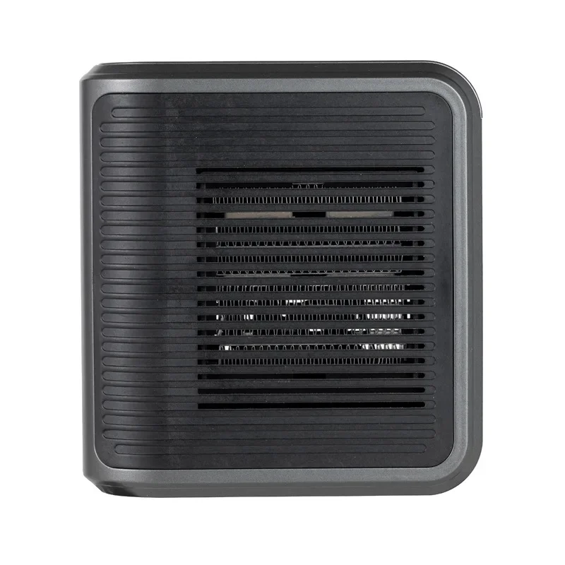 Mini calentador de agua eléctrico de dos niveles, 800 W, calentador de baño de pared con temporizador, MDUG (negro)