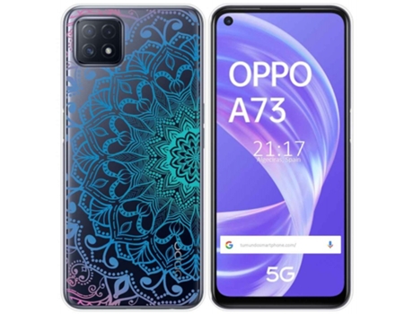 Carcasa Oppo A73 5G TUMUNDOSMARTPHONE Dibujos Transparente