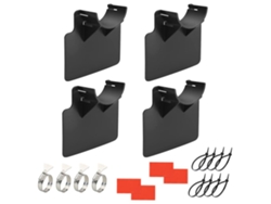 Soportes Ajustables Para Mangueras De Piscina Con Abrazaderas Y Bridas De Pp.