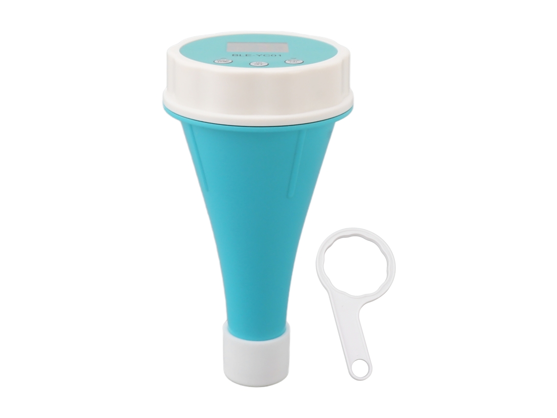Probador de calidad del agua 6 en 1 con Bluetooth, pH, ORP, EC, TDS, Cl y temperatura, monitor digital de cloro residual para acuarios hidropónicos.