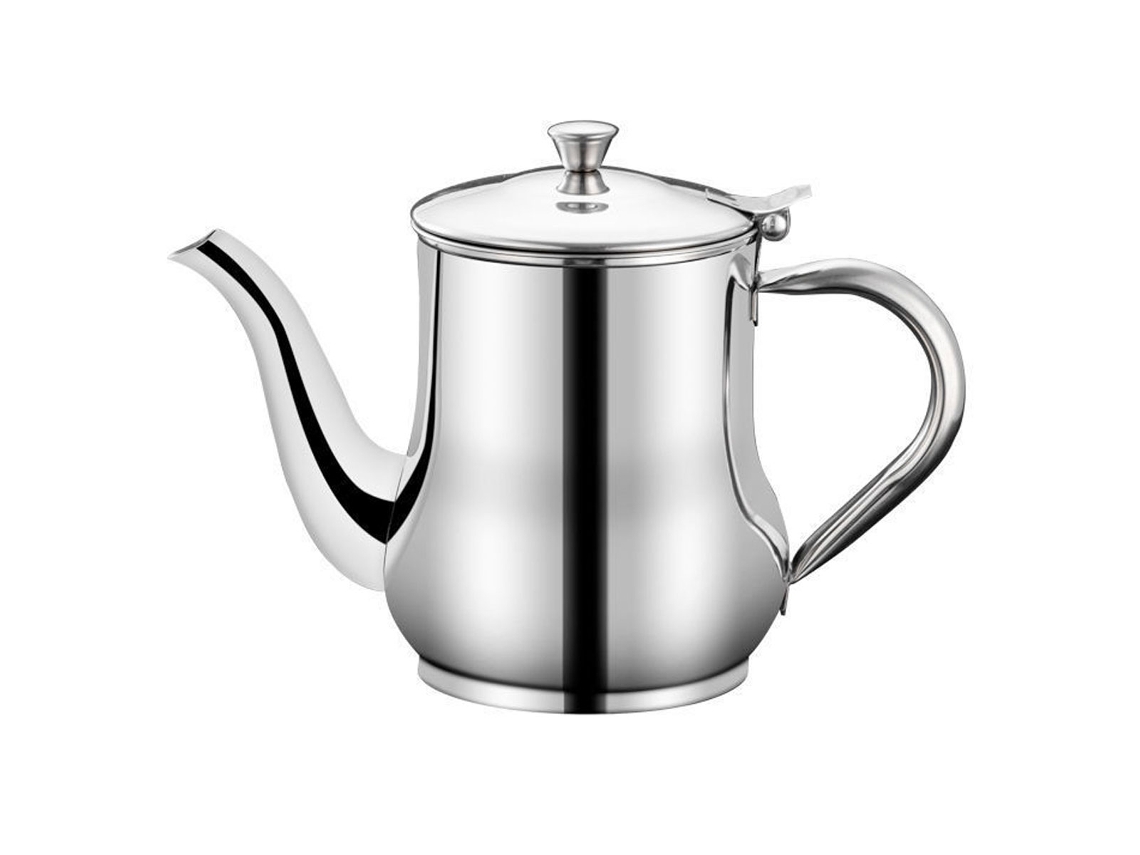 KOFIHETY Botella dispensadora de aceite de acero inoxidable con pico antigoteo