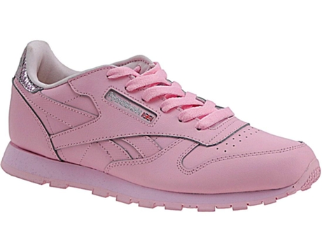 Zapatillas REEBOK Classic Leather Metallic Niños (36 - Rosa)