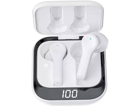 Auriculares CHRONUS F091221 (In Ear - Micrófono - Noise Canceling - Blanco)