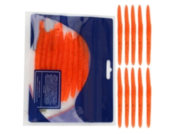 Lure (cebo Blando Flotante) Nuevo Producto Cebo Blando De Silicona Para Pesca De 10cm/4g Paquete De 10 Naranja I