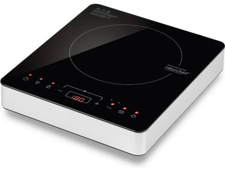 Placa de Inducción NEWCHEF Go2000 (Eléctrica - 31 cm - Negro y Blanco)