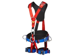 Arnés Portwest Comfort Plus De 4 Puntos - Comodidad Y Seguridad Rojo