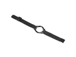 Pulsera De Acero Inoxidable De Repuesto Para Monitor De Actividad Física Misfit Shine 2, Color Negro.