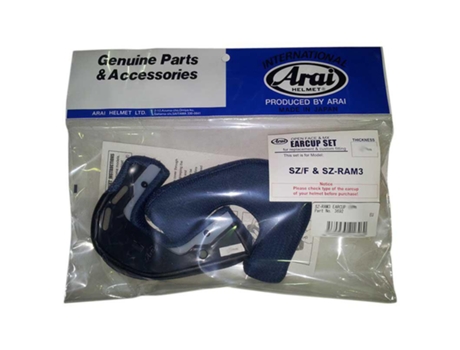 Casco ARAI Sz/F&Sz-Ram3 Cheek Pads 25 Mm