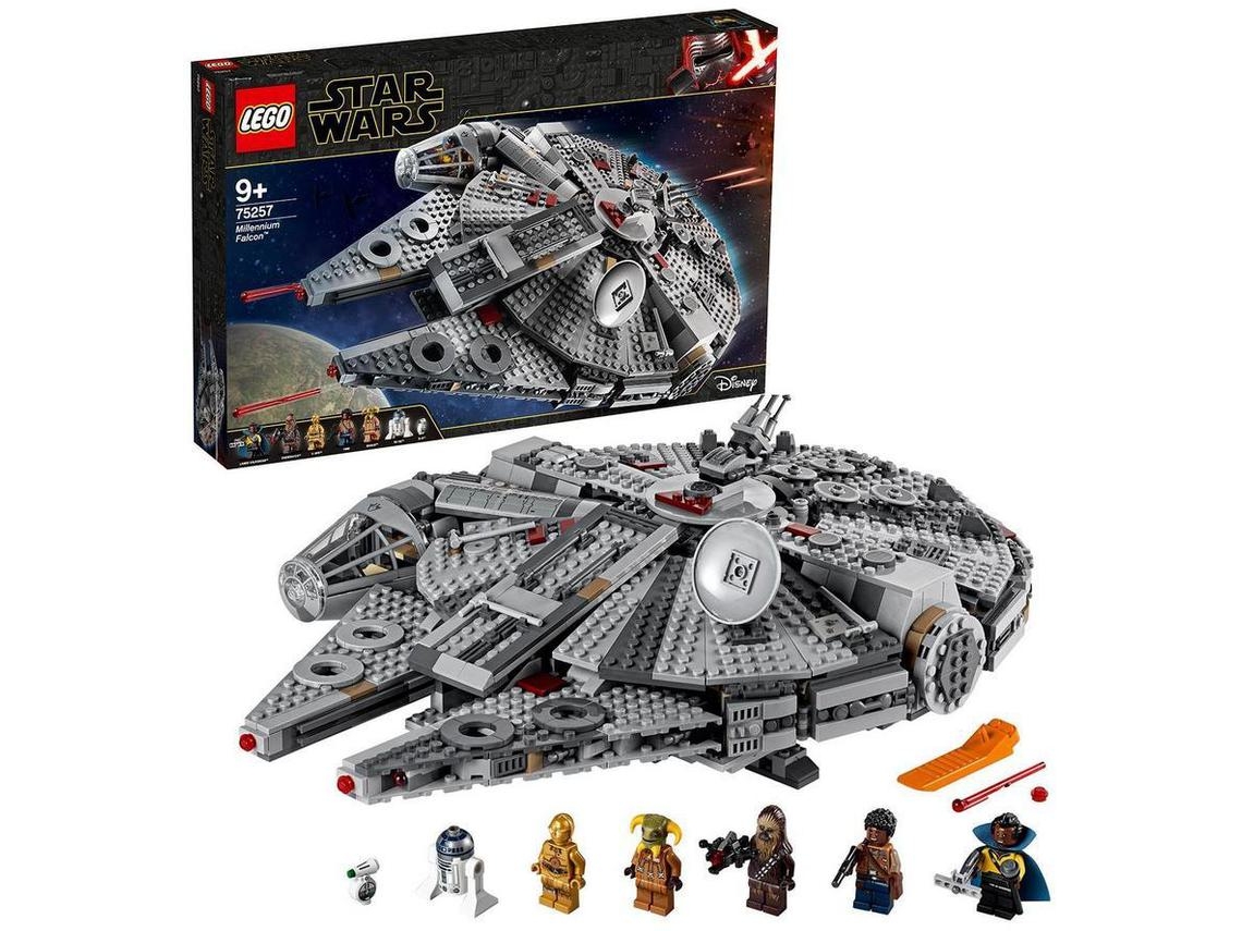 LEGO Star Wars: 75257 Rise of Skywalker Millennium Falcon (1351 peças)