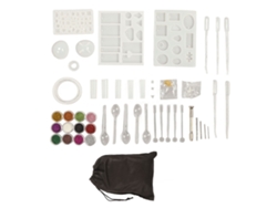 Kit De Moldes De Silicona Para La Creación De Joyas Y Colgantes (herramientas Incluidas)